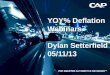 YOY% Deflation Webinars Dylan Setterfield 05/11/13