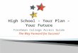 High School – Your Plan – Your Future