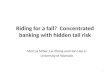 Riding for a fall?  Concentrated banking with hidden tail risk