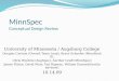 MinnSpec Conceptual Design Review