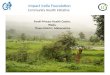 Impact India Foundation  Community Health Initiative