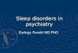 Sleep disorders in psychiatry