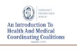 An Introduction To  Health And Medical  Coordinating Coalitions
