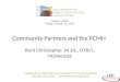 Roni  Christopher, M.Ed., OTR/L, PCMH-CCE