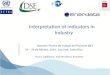 Interpretation of indicators  in industry