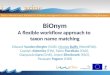 BiOnym A flexible workflow approach to  taxon name matching
