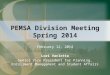 PEMSA Division Meeting Spring 2014
