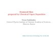 Diamond films  prepared  by Chemical Vapor Deposition