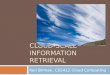 Cloud-Scale Information Retrieval
