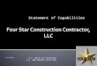 Four Star Construction Contractor, LLC