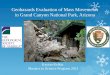 Geohazards Evaluation of Mass Movements in Grand Canyon National Park, Arizona