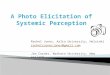 A Photo Elicitation of Systemic Perception
