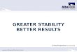 Greater Stability Better  Results
