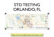 STD Testing Orlando