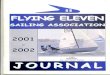 Flying 11 Sailing Association Journal 2001 - 2002