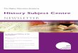 History Subject Centre Newsletter: Summer 2010