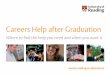 Careers Help after Graduation