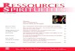Ressources Spirituelles No 20  - Octobre 2010