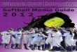 2012 Winona State Softball Media Guide