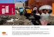 Reconstrucción en Haití: La urgencia del empleo decente