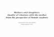 Mothers and daughters: Quality of relations with the mother from the perspective of female students