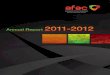 AFAC Annual Report 2011-2012
