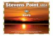 Stevens Point Area Map - with detailed key and Inset Maps