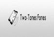 Two-Tone Fones - Logo Concept