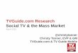 Social TV & the Mass Market