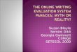 The online writing evaluation system panacea: myth or reality?