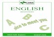 Student's book English Beginners