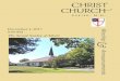 Christ Church Exeter - Typical 8:00 Bulletin