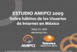 Estudio AMIPCI 2009 Hábitos Usuários de Internet en México
