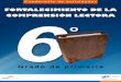 Cuadernillo de actividades - FORTALECIMIENTO DE LA COMPRENSION LECTORA - 6 GRADO DE PRIMARIA