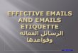 Effective Emails