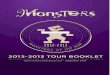 Monsters Dance Convention 2012-2013 Tour Book