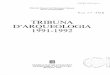 Tribuna Arqueologia 1991-1992