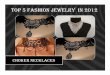 Best 5 Fashion Jewelry  2012 In UK