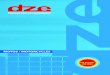 Catálogo moto DZE