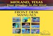 Midland Front Desk Manual 2011