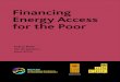 Financing Energy Access for the Poor