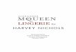 Alexander McQueen Lingerie for Harvey Nichols