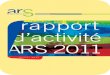 Rapport d'activité ARS 2011