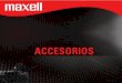 Catalogo de Accesorios Maxell 2013