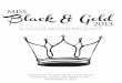 Miss Black and Gold Scholarship Pageant Book