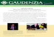 Gaudenzia Gazette August 2012