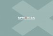 krill x hick | Design und Produktion Imagebroschüre