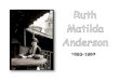 Ruth Matilda Anderson