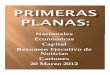 Primeras Planas Nacionales y Cartones 20 Marzo 2012