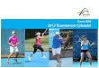 Tennis NSW 2012 Tournament Calendar